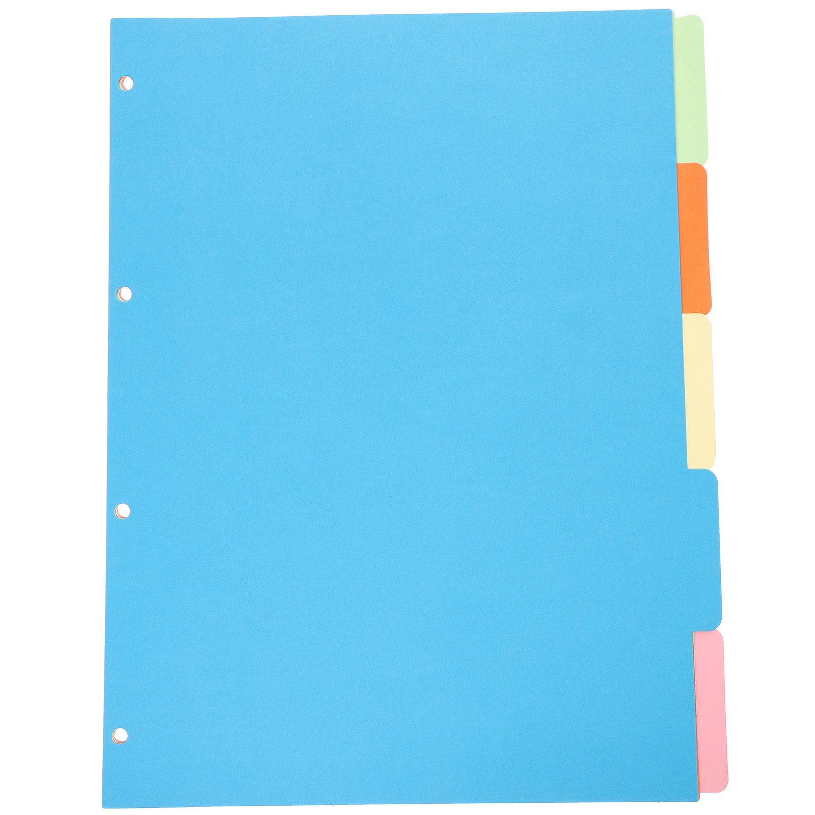 10 ชิ้น แผ่นแบ่งแฟ้ม แผ่นแบ่งห - Tab Divider A4 บทวิจารณ์และราคา