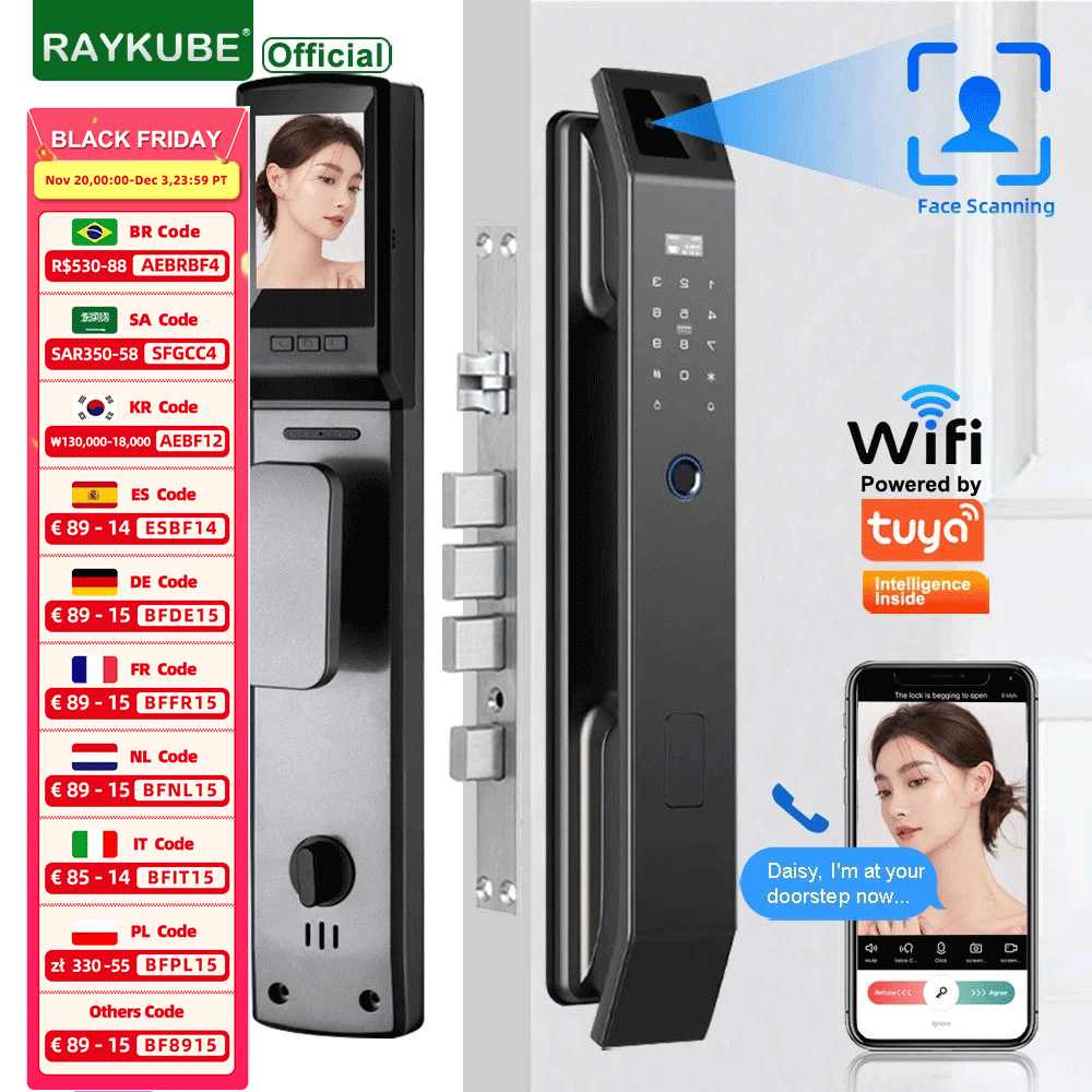 RAYKUBE DF14 Tuya WiFi ระบบล็อ - Letter Opener Brass บทวิจารณ์และราคา