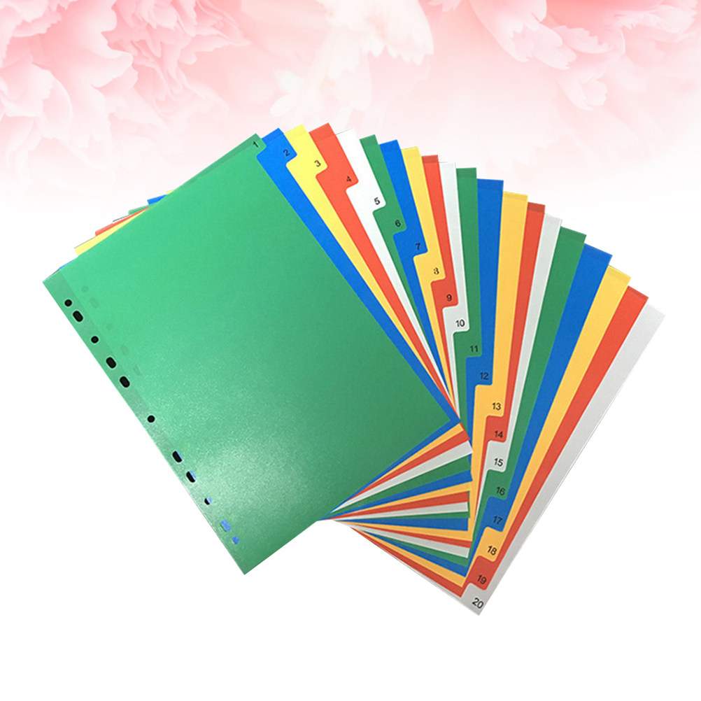 แผ่นคั่นเอกสารแบบมีแถบดัชนี ขน - Tab Divider A4 บทวิจารณ์และราคา