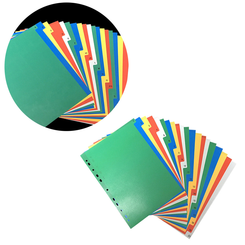 แผ่นคั่นเอกสารแบบมีแถบดัชนี ขน - Tab Divider A4 บทวิจารณ์และราคา