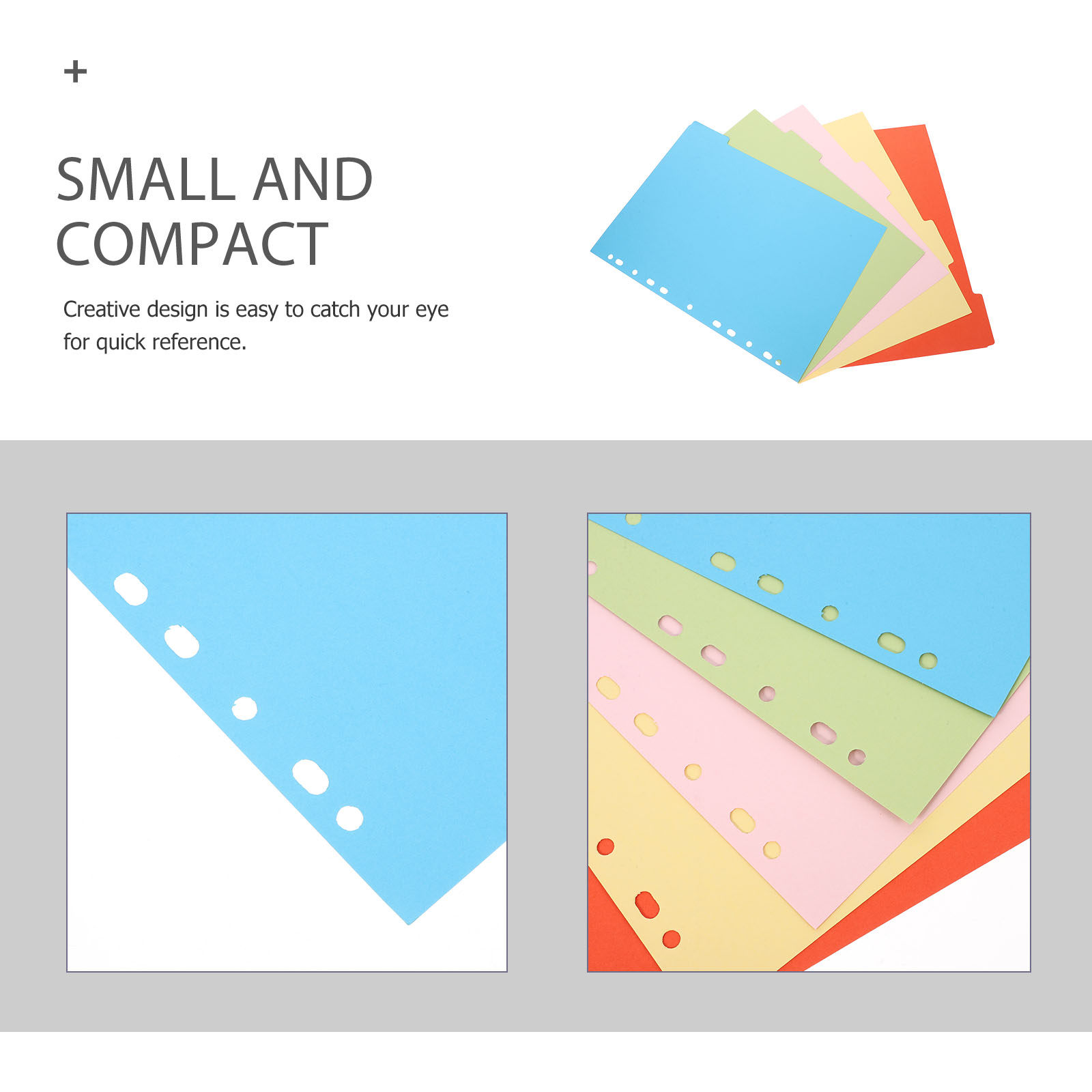 5 แผ่น แผ่นคั่นสมุดโน้ต A4 แผ่ - Tab Divider A4 บทวิจารณ์และราคา