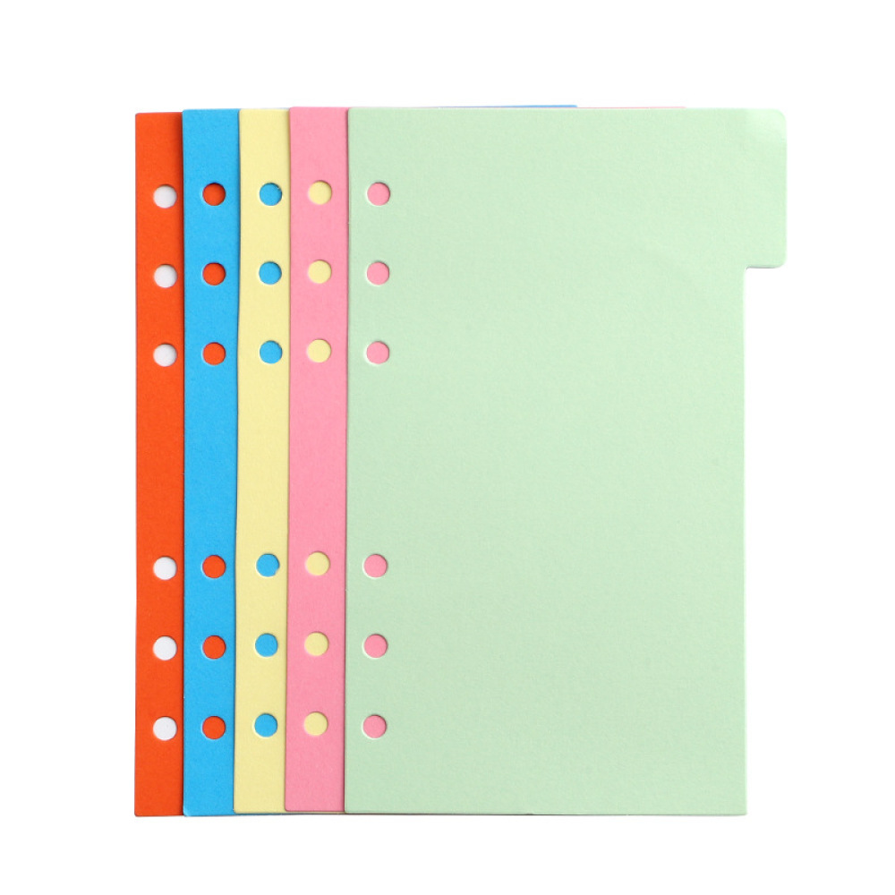 แผ่นคั่นหน้าแบบมีแถบดัชนีสำหรั - Tab Divider A4 บทวิจารณ์และราคา