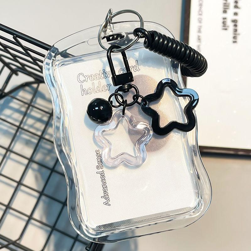 พวงกุญแจใส่การ์ดใส PVC สำหรับใ - Index Card Holder บทวิจารณ์และราคา