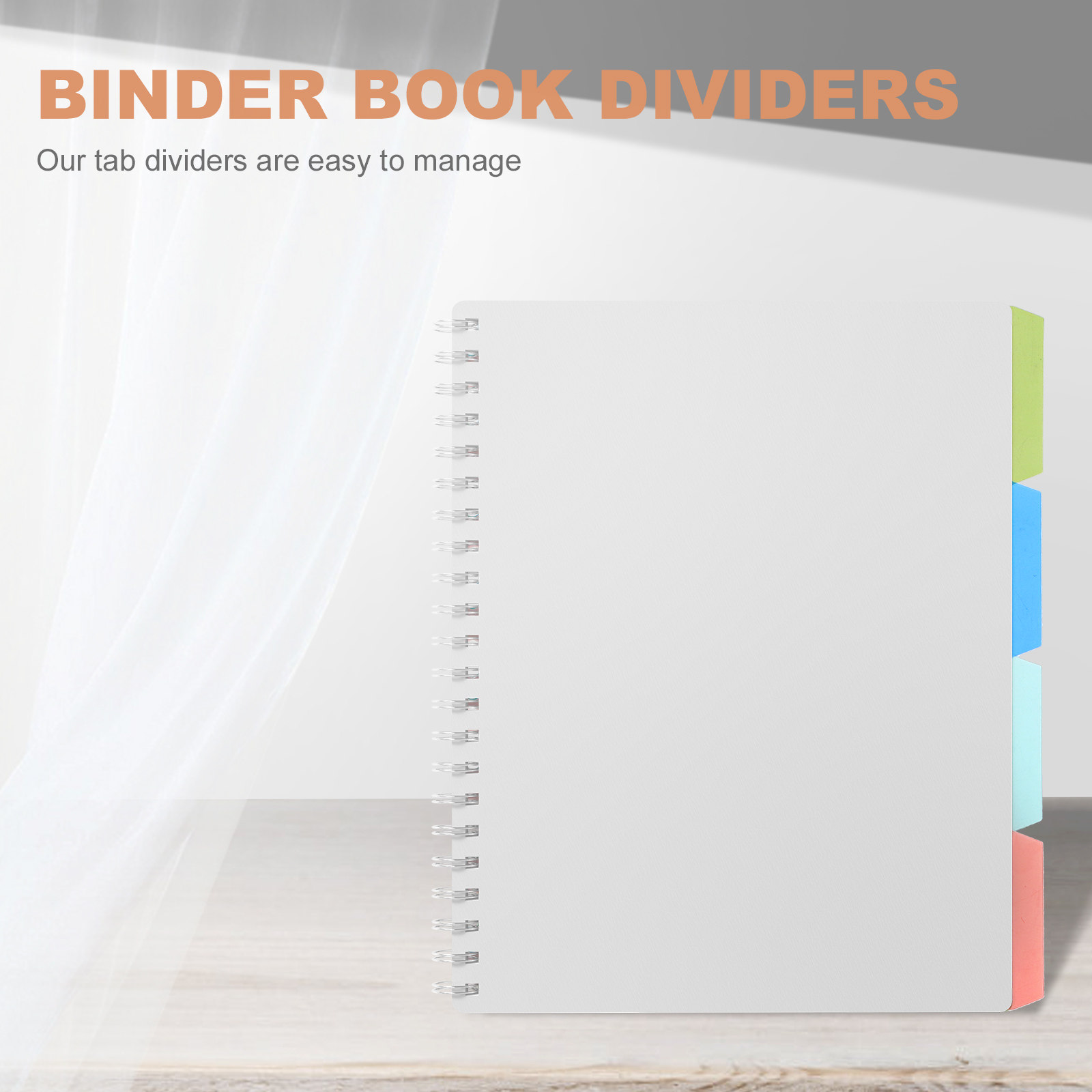 ชุดแบ่งหน้ากระดาษโน้ตพลาสติกแข - Tab Divider A4 บทวิจารณ์และราคา
